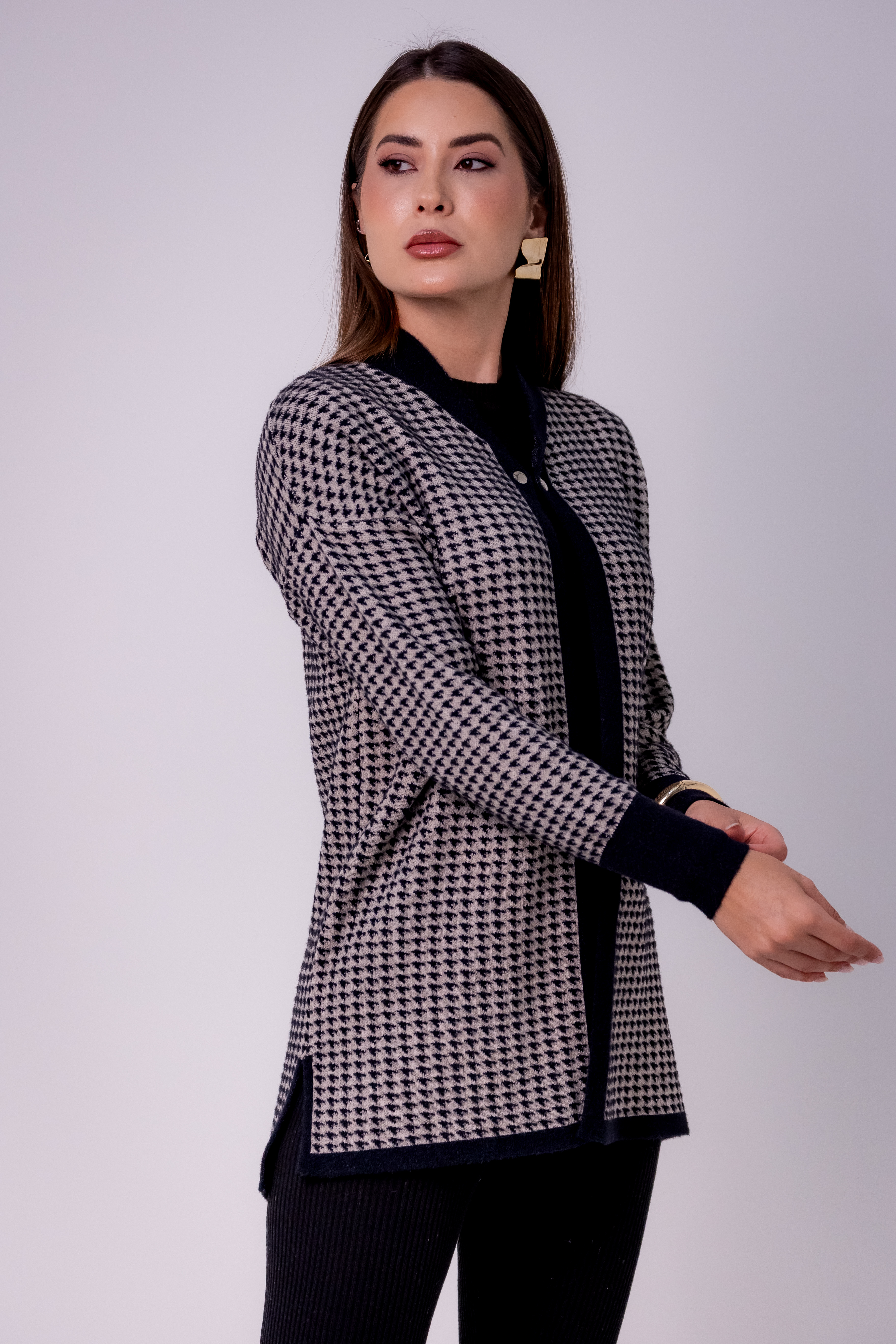 CASACO PIED DE POULE - hover