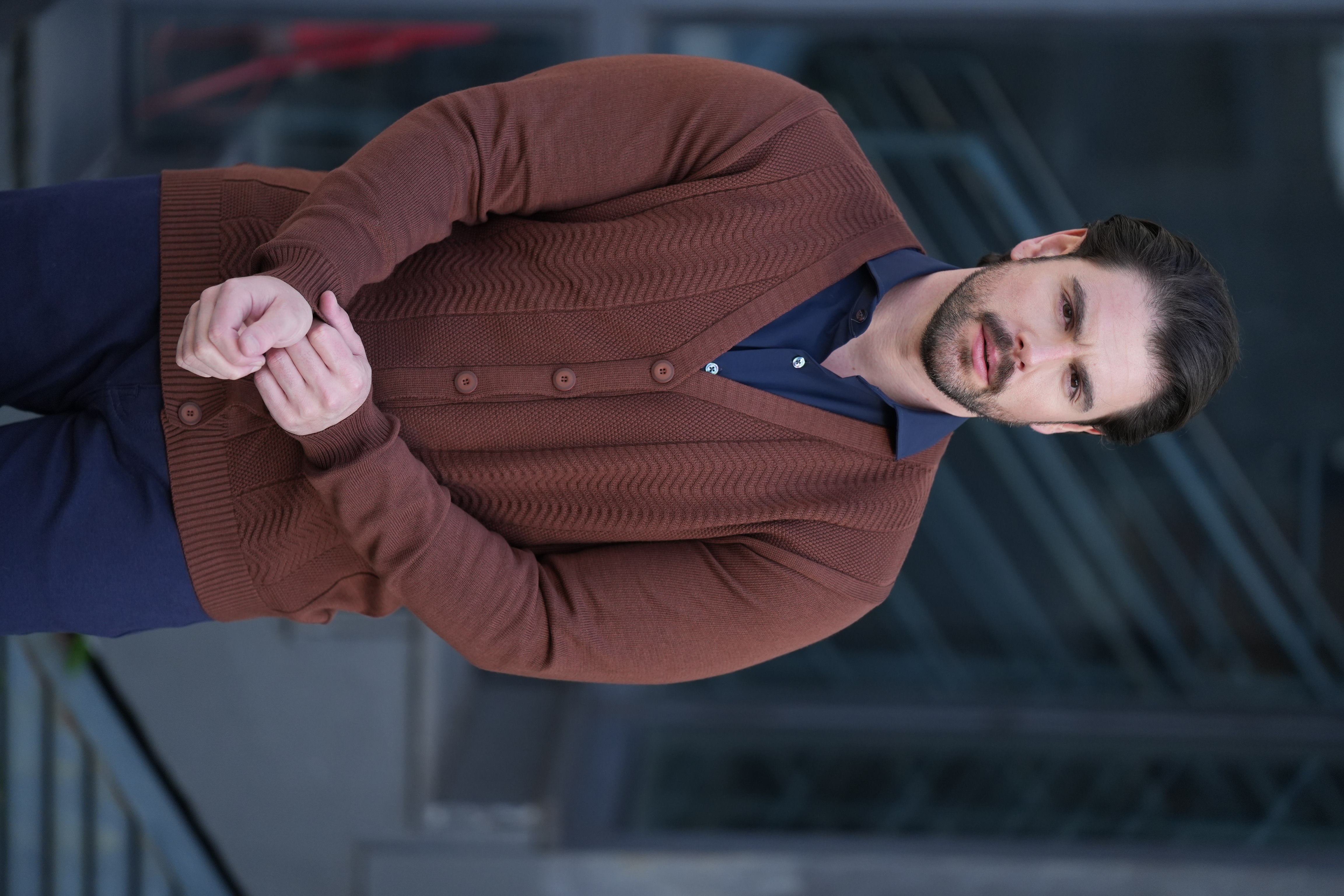 MASC. CARDIGAN - hover