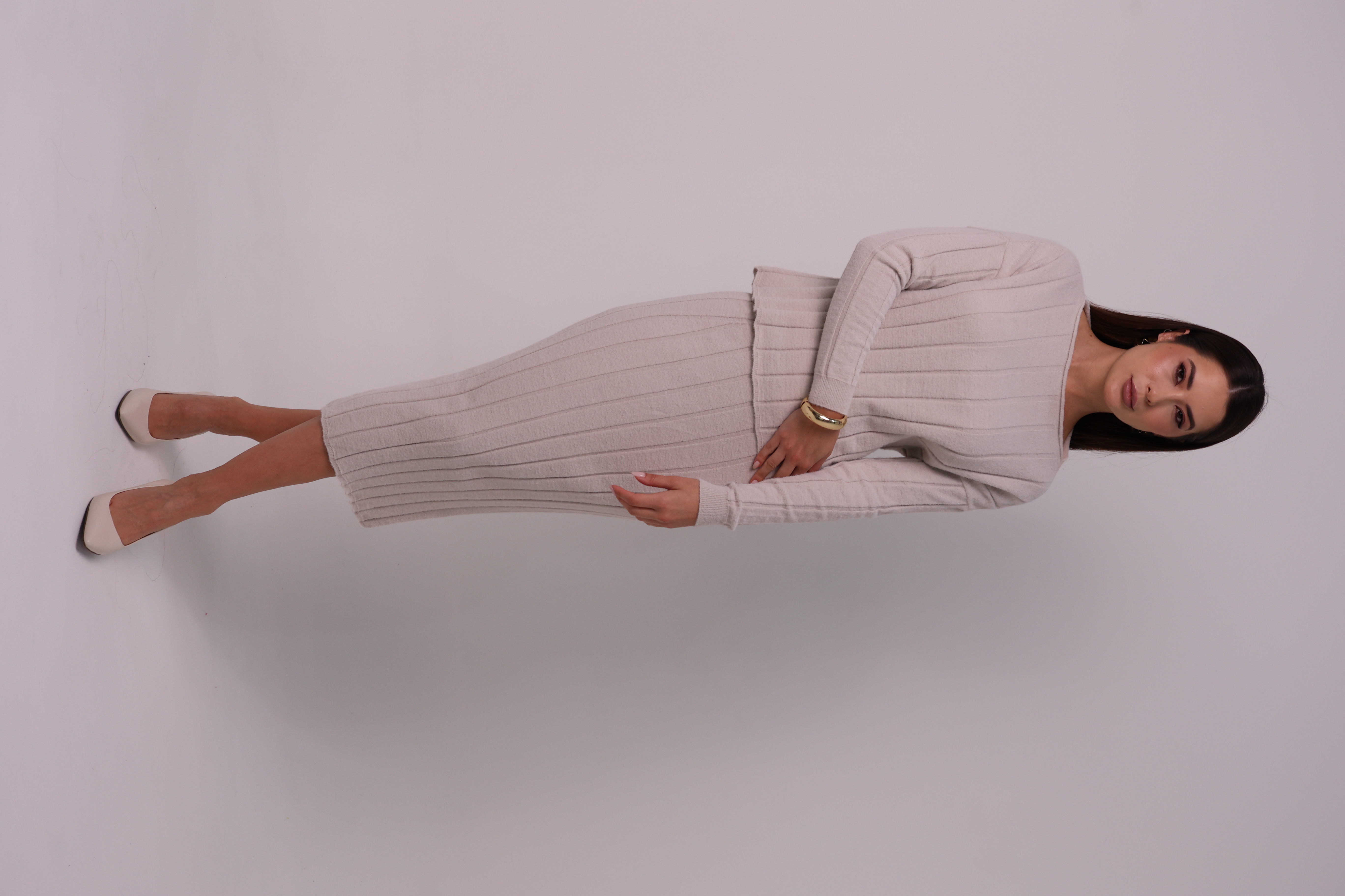 BLUSA CANELADA PLUMA - hover