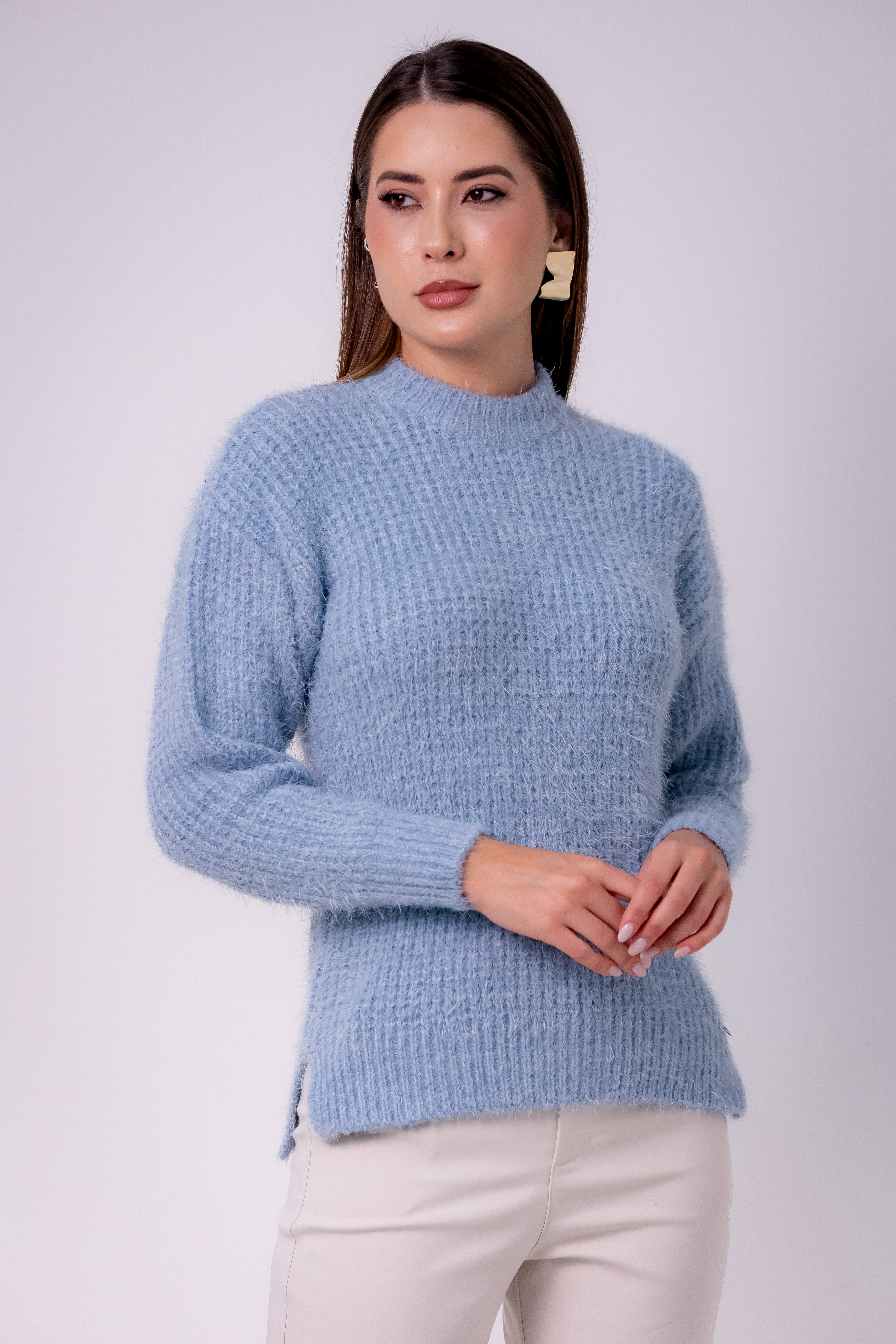 BLUSA PÉROLA PELINHOS